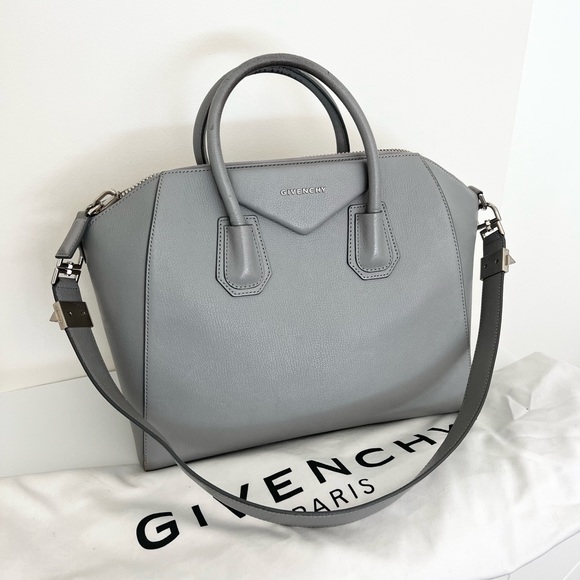 Givenchy medium Antigona in Grey with silver hardware - Picture 2 of 16